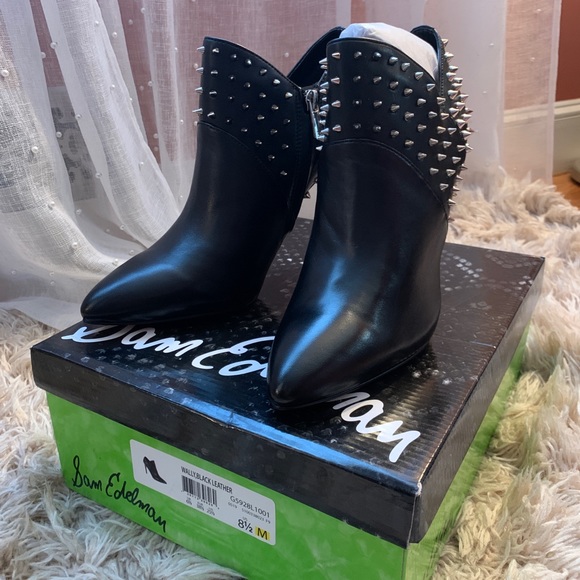 Sam Edelman Spiked Booties - Picture 1 of 6